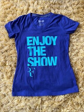 Nike Dri-Fit Roger Federer Enjoy The Show Shirt